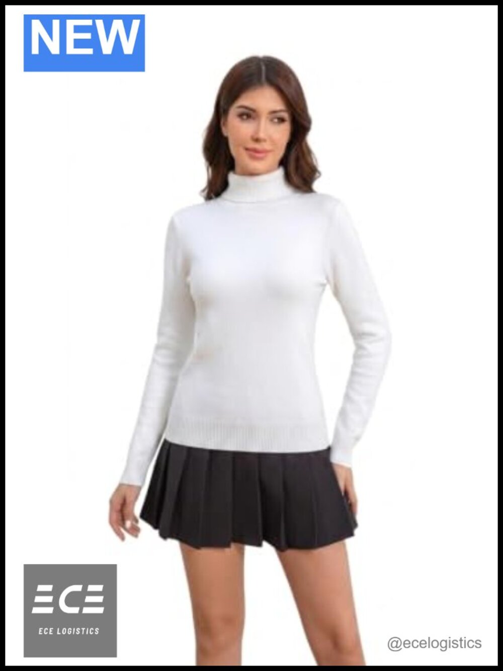 Fleece Lined Turtleneck Pullover Sweater Fall Winter Warm Layer
